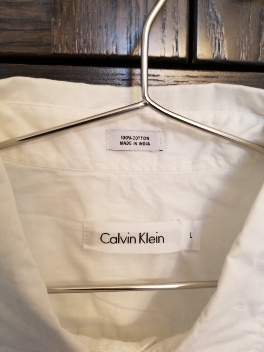 Calvin Klein Short Sleeve Button Up Shirt - Picture 4 of 4